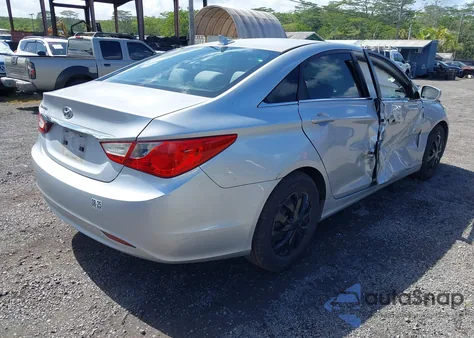 2011 Hyundai Sonata Gls из США, поврежденный, VIN 5NPEB4ACXBH267068